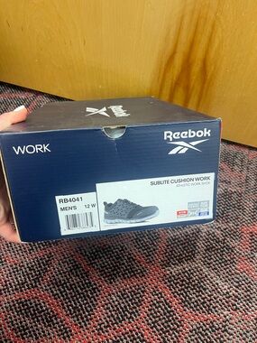 Reebok Men's Sublite Cushion Work Athletic Shoe - Gray